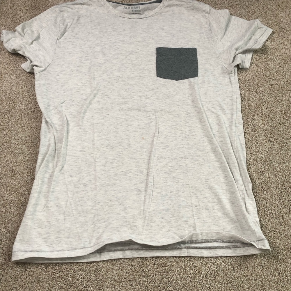 Old Navy Medium Grey White